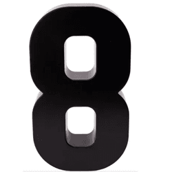 NUMERO RESID PRETO 8 - FEDERZONI CASA & CONSTRUÇÃO