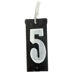 NUMERO PVC 5 PRETO - FEDERZONI CASA & CONSTRUÇÃO