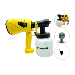 PISTOLA PULV PINTURA 400W 127V HAMMER PP4000 - FEDERZONI CASA & CONSTRUÇÃO