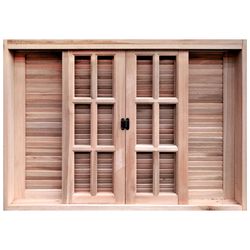 VENEZIANA SID CORR EUCALIPTO RETA 100X120 - FEDERZONI CASA & CONSTRUÇÃO