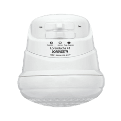 Ducha Lorenducha 127 V 5500 W Branca - Lorenzetti - FEDERZONI CASA & CONSTRUÇÃO