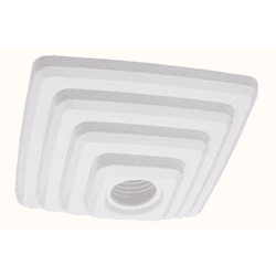 PLAFON VINTO C/RECEPTAC ROSQUEADO QUAD BCO - FEDERZONI CASA & CONSTRUÇÃO