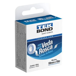FITA VEDA ROSCA TEKBOND 18MMX10MT - FEDERZONI CASA & CONSTRUÇÃO
