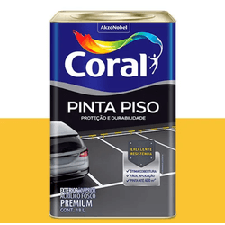 TINTA PISO CORAL 18,0 LT AMAR DEMARCACAO - FEDERZONI CASA & CONSTRUÇÃO