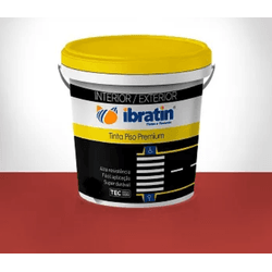 TINTA PISO IBRATIN 20 BL VERMELHO - FEDERZONI CASA & CONSTRUÇÃO