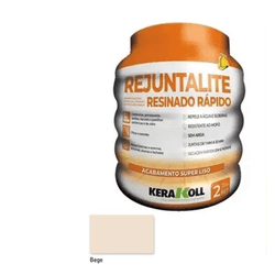 REJUNTE RESINADO KERAKOOL 02KG BEGE - FEDERZONI CASA & CONSTRUÇÃO