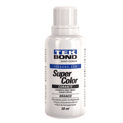 BISNAGA CORANTE TEKBOND BRANCO - FEDERZONI CASA & CONSTRUÇÃO