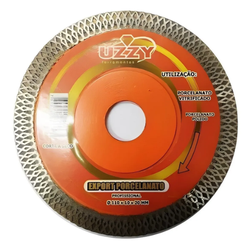 DISCO DIAM UZZY PORCELANATO 110X20MM LARANJA - FEDERZONI CASA & CONSTRUÇÃO