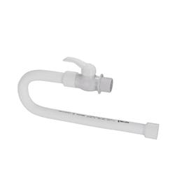 ENGATE FLEX PVC C/ REGISTRO ESTRELA 50CM BCO - FEDERZONI CASA & CONSTRUÇÃO