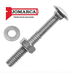 PARAFUSO FRANCES 1/4 X 2.1/2 TEMFIX COM PORCA 2 UN - FEDERZONI CASA & CONSTRUÇÃO