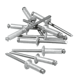 REBITE ALUMINIO 412 TEMFIX 4,00 X 12MM 10 UN - FEDERZONI CASA & CONSTRUÇÃO