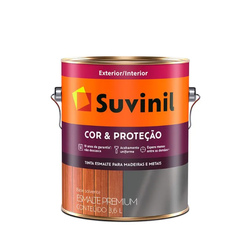 TINTA ESMALTE SUVINIL 3,6 LT CINZA MEDIO 013 - FEDERZONI CASA & CONSTRUÇÃO