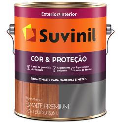 TINTA ESMALTE SUVINIL 3,6 LT BRANCO 0100 - FEDERZONI CASA & CONSTRUÇÃO
