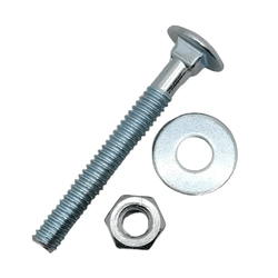 PARAFUSO FRANCES 1/4 X 4 TEMFIX COM PORCA UNIT - FEDERZONI CASA & CONSTRUÇÃO