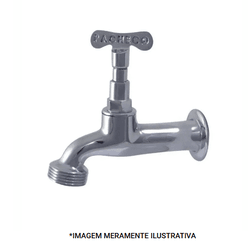 TORNEIRA PIM 1128 3/4 JARDIM CROMADO - FEDERZONI CASA & CONSTRUÇÃO
