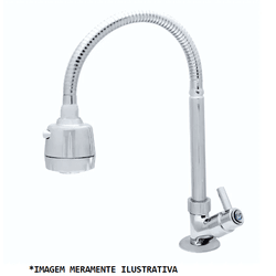 TORNEIRA PIM 4009 C37 BICA MOVEL PIA MESA 1/4V - FEDERZONI CASA & CONSTRUÇÃO