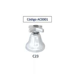 VOLANTE C/ CANOPLA PIM 1416/1509 3/4 C23 - FEDERZONI CASA & CONSTRUÇÃO