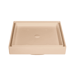 RALO INVISIVEL 10X10CM BEGE ESTRELA 1701 - FEDERZONI CASA & CONSTRUÇÃO