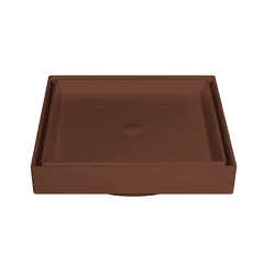 RALO INVISIVEL 10X10CM MARRON ESTRELA 1704 - FEDERZONI CASA & CONSTRUÇÃO