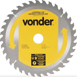DISCO SERRA 9.1/4X25 VONDER 36D MADEIRA 46.50.2... - FEDERZONI CASA & CONSTRUÇÃO