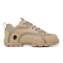 Tenis Master Feet FLAK 2 Couro Bege - Masterfeet | Loja Oficial da Marca