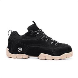 Tenis Master Feet FLAK 2 Couro Preto Sola Latex - Masterfeet | Loja Oficial da Marca