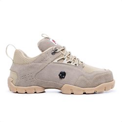 Tenis Master Feet MD2 Couro Bege - Masterfeet | Loja Oficial da Marca