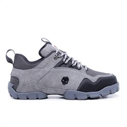 Tenis Master Feet MD2 Couro Cinza - Masterfeet | Loja Oficial da Marca