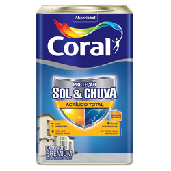 Acr.sol E Chuva Total Branco Coral Fosco Lata - Feira Tintas