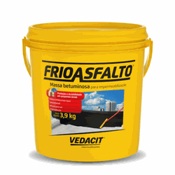 Vedacit Massa Asfáltica Galão 3.9kg - Frioasfalto - Feira Tintas