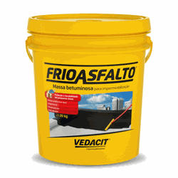 Vedacit Massa Asfáltica Balde 20kg - Frioasfalto - Feira Tintas