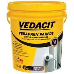 Vedacit Vedapren Parede Branco Balde 18kg - Feira Tintas