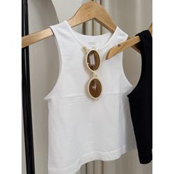 REGATA LONGA MICROFIBRA ZARA BRANCA - 1030 - Feminices By Mi Silva