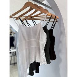BLUSA PEPLUM ASSIMÉTRICA OFF - 000078 - Feminices By Mi Silva