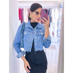 JAQUETA JEANS - 000088 - Feminices By Mi Silva