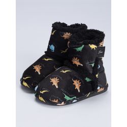 Bota Dino Preto Bebê - 45244 - Fenix 