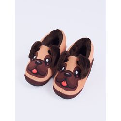 Pantufa Cão Pug 2D - 23257 - Fenix 
