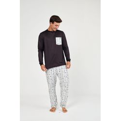 Pijama Lunar Adulto Masc - 8011 - Fenix 