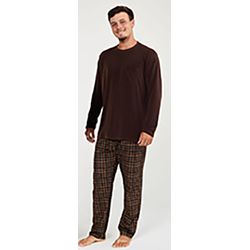 Pijama Xadrez Adulto Masc - 8012 - Fenix 