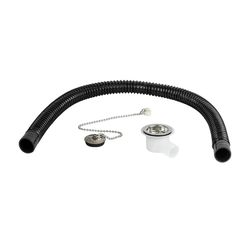 Dreno para pia modelo 38 - Horizontal - 9400025 - TOP RV Componentes e Soluções