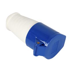 CONECTOR DE ENERGIA PARA TRAILER MODELO 32A COR AZ... - TOP RV Componentes e Soluções