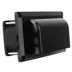 Grade de ventilação quadrado 1 vel. 12V- Preto - 9... - TOP RV Componentes e Soluções