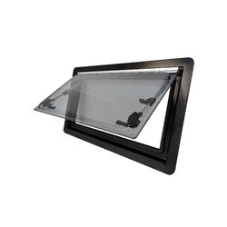 Janela basculante de acrilico 900X450 com blackout... - TOP RV Componentes e Soluções