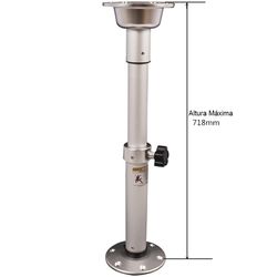 Base para Mesa de Metal Desmontavel e ajustavel cr... - TOP RV Componentes e Soluções