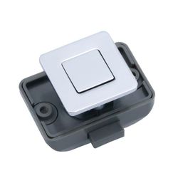 Fechadura Para Moveis Modelo Push Lock Cor CROMO m... - TOP RV Componentes e Soluções