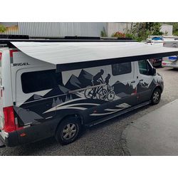 Toldo para motorhome ou trailer - Cassete de Pared... - TOP RV Componentes e Soluções