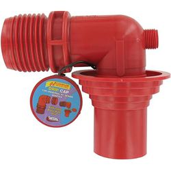 Adaptador de esgoto universal EZ Coupler, vermelho... - TOP RV Componentes e Soluções