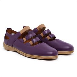 Sapatilha Ortopédica Feminina Lady Comfort - Viole... - FERRACIOLI OFICIAL