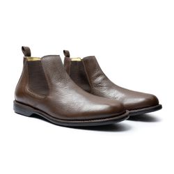 Botina Masculina Quarto de Milha Floater Café - 3... - FERRAGON BOOTS