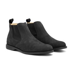 Botina Masculina Quarto de Milha Nobuck Preto - 30... - FERRAGON BOOTS